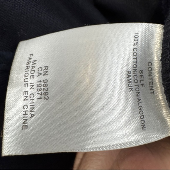 Tibi Utility Carpenter Pants Navy Blue Cotton Size 27 NWT - Picture 8 of 9